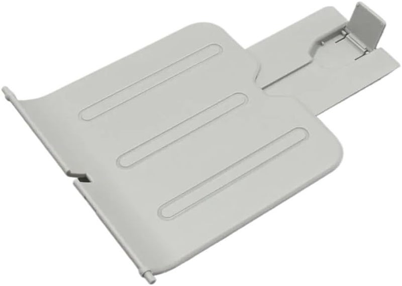 Grey White Paper Output Delivery Tray Assembly Compatible with HP LaserJet P1102 P1102w P1005 P1006 P1007 P1008 P1100 P1106 P1108 P1607 RM1 6903 000 Replacement Parts - Image 1